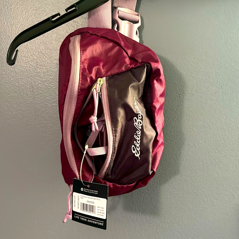 NWT Eddie Bauer convertible waist pack